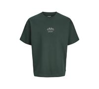 JACK&JONES - JJEBARRON STUDIO TEE SS O-NECK SN Scarab - Gr. - XS