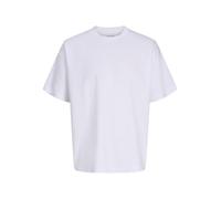 Jack & Jones Herren T-shirt Mann Jjebarron Tee Ss O-neck Noos Weiß Größe M