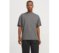 Jack & Jones "JJEBRADLEY Oversize T-Shirt mit klassischem Rundhalsausschnitt" mit gekämmten Jersey (14307853-XS) castlerock