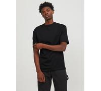 Jack & Jones "JJEBRADLEY Oversize T-Shirt mit klassischem Rundhalsausschnitt" mit gekämmten Jersey (42557355-XXL) schwarz