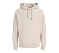 Jack & Jones Herren Kapuzenpullover Bradley Einfarbig Moonbeam XS