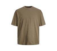 JACK & JONES Male T-Shirt Einfarbig