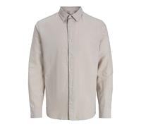 JACK&JONES - JJEBREEZE LINEN BLEND SHIRT L/S SN JNR - Gr. - 164
