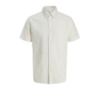 JACK&JONES - JJEBREEZE LINEN BLEND SHIRT S/S SN JNR White - Gr. - 152