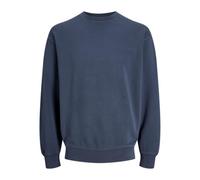 JACK&JONES Herren JJECHARGE Faded Sweat Crew Neck NOOS Sweatshirt, Mood Indigo, L