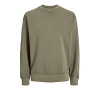 JACK&JONES - JJECHARGE FADED SWEAT CREW NECK NOOS silver sage - Gr. - XXL
