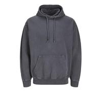 Oversized Hoodie aus reiner Baumwolle Modell 'CHARGE' S men Mittelgrau