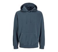 JACK&JONES - JJECHARGE FADED SWEAT HOOD NOOS mood indigo - Gr. - XL