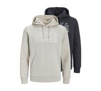 JACK & JONES JJECORP Logo Sweat Hood 2PK MP NOOS