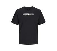 Jack & Jones T-Shirt Corp in Schwarz mit Pigmentprint S Regular Fit