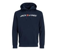 Jack & Jones Hoodie mit Kapuze Modell 'Ecorp' in Dunkelblau, Größe L, Artikelnr. 1145470L Dunkelblau L Herren
