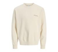 JACK & JONES Jjedover Print Sweat Crew Neck