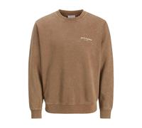 JACK & JONES JJEDOVER PRINT SWEAT CREW NECK Herren | MONKS ROBE | XXL