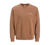 JACK & JONES JJEDOVER PRINT SWEAT CREW NECK Herren | MONKS ROBE | XXL