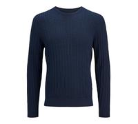 JACK & JONES Jjeemil Knit Cable Crew Neck Noos