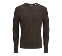 JACK & JONES Jjeemil Knit Cable Crew Neck Noos