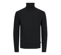 JACK&JONES - JJEEMIL KNIT ROLL NECK NOOS Black - Gr. - S