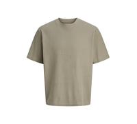 Jack & Jones Herren T-shirt Mann Jjeharrison Structure Tee Ss O-neck Sn Grau Größe L