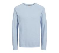 JACK&JONES - JJEHILL KNIT CREW NECK NOOS cashmere blue - Gr. - XL