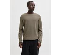 Jack & Jones "JJEHILL KNIT CREW NECK NOOS" mit Strukturstrick (88076837-XS)