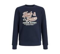 Jack & Jones Jungen Sweatshirt JJELOGO SWEAT CREW 2 COL MNI sky captain 98