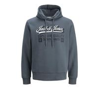 Jack & Jones Logo 2 Plus Size Kapuzenpullover 4XL Stormy Weather