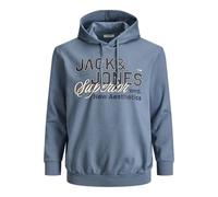 JACK & JONES Jjelogo Sweat Hood 2 Col 25/26 Noos Pls - Plus Size