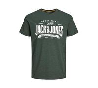 JACK & JONES JJELOGO Tee SS O-Neck 1 COL Mel AW23 SN