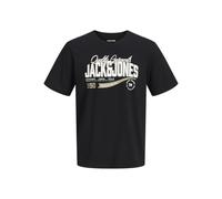 JACK&JONES - JJELOGO TEE SS O-NECK 2 COL AW26 SN Black - Gr. - L