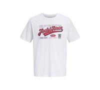 JACK&JONES - JJELOGO TEE SS O-NECK 2 COL AW26 SN White - Gr. - M