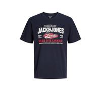 Jack & Jones "JJELOGO TEE SS O-NECK 2 COL AW26 SN" Baumwolle, regular fit (13770417-XL) navy blazer