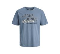 JACK&JONES - JJELOGO TEE SS O-NECK 2 COL SS26 SN PLS Blue Mirage, EU3XL US1XL