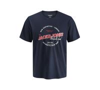 JACK&JONES - JJELOGO TEE SS O-NECK 2 COL SS26 SN Sky Captain - Gr. - S