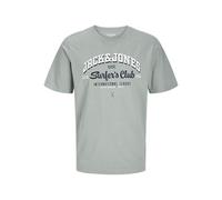 JACK & JONES Jjelogo Tee Ss O-Neck 24/25 Noos Pls - Plus Size