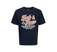 JACK & JONES Jjelogo Tee Ss Oneck 2 Col Aw25 Noos Pls - Plus Size