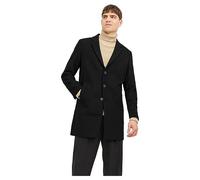Jack & Jones Herrenmantel JJEMORRISON WOOL COAT SN in Schwarz EU M
