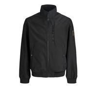JACK&JONES - JJEPARKER SOFTSHELL BOMBER SN Black - Gr. - L