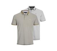 Jack & Jones Paulos Kurzarm-poloshirt 2 Einheiten XL Crockery / Pack W Lgm