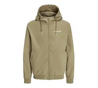 JACK&JONES - JJERUSH HOOD BOMBER NOOS crockery - Gr. - S