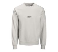 Jack & Jones JJESOHO SWEAT CREW NECK S 12278791 Moonbeam (899926) Grau S