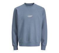Jack & Jones JJESOHO SWEAT CREW NECK L 12278791 Blue Mirage (908189) Grau L