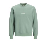 JACK&JONES - JJESOHO SWEAT CREW NECK NOOS Mineral Blue - Gr. - L