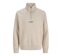 Jack & Jones Soho Quarter Reißverschlusspullover M Moonbeam