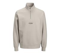 Jack & Jones Soho Quarter Reißverschlusspullover XS Moonbeam