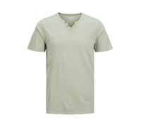 JACK&JONES - JJESPLIT NECK TEE SS NOOS Iceberg Green - Gr. - S