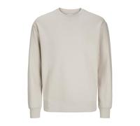 Jack & Jones Sweatshirt JJESTAR BASIC CREW NECK, angeraute Sweatware, Herren XXL, gelb (Moonbeam)
