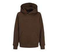 Kapuzensweatshirt JACK & JONES JUNIOR "JJESTAR JJ SWEAT HOOD NOOS JNR", Jungen, Gr. 176, braun (cocoa), angeraute Sweatware, Obermaterial: 70% Baumwolle, 30% Polyester, bedruckt, relaxed fit normal, R