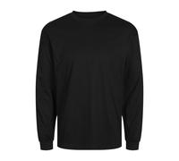 JACK & JONES Herren Jjeurban Edge Tee O-Neck Noos Langarmshirt, Schwarz, XL EU