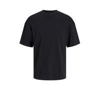 JACK & JONES T-Shirt mit Label-Detail Modell 'EURBAN EDGE' in Black, Größe M