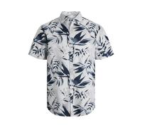 JACK&JONES - JJHONOLULU AOP SHIRT SS PLS Cloud Dancer, EU3XL US1XL